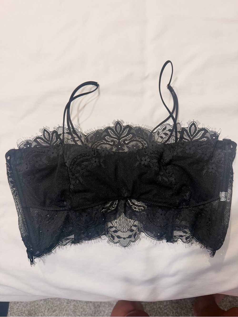 Free People Nolita Lace Longline Bralette